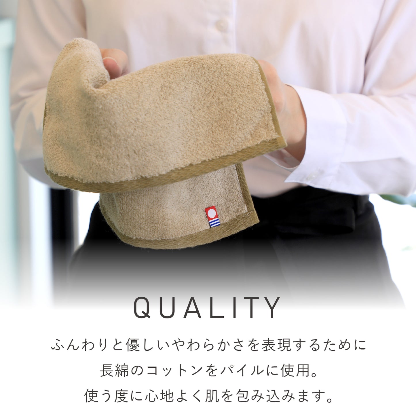 Quick-drying compact bath towels, set of 3