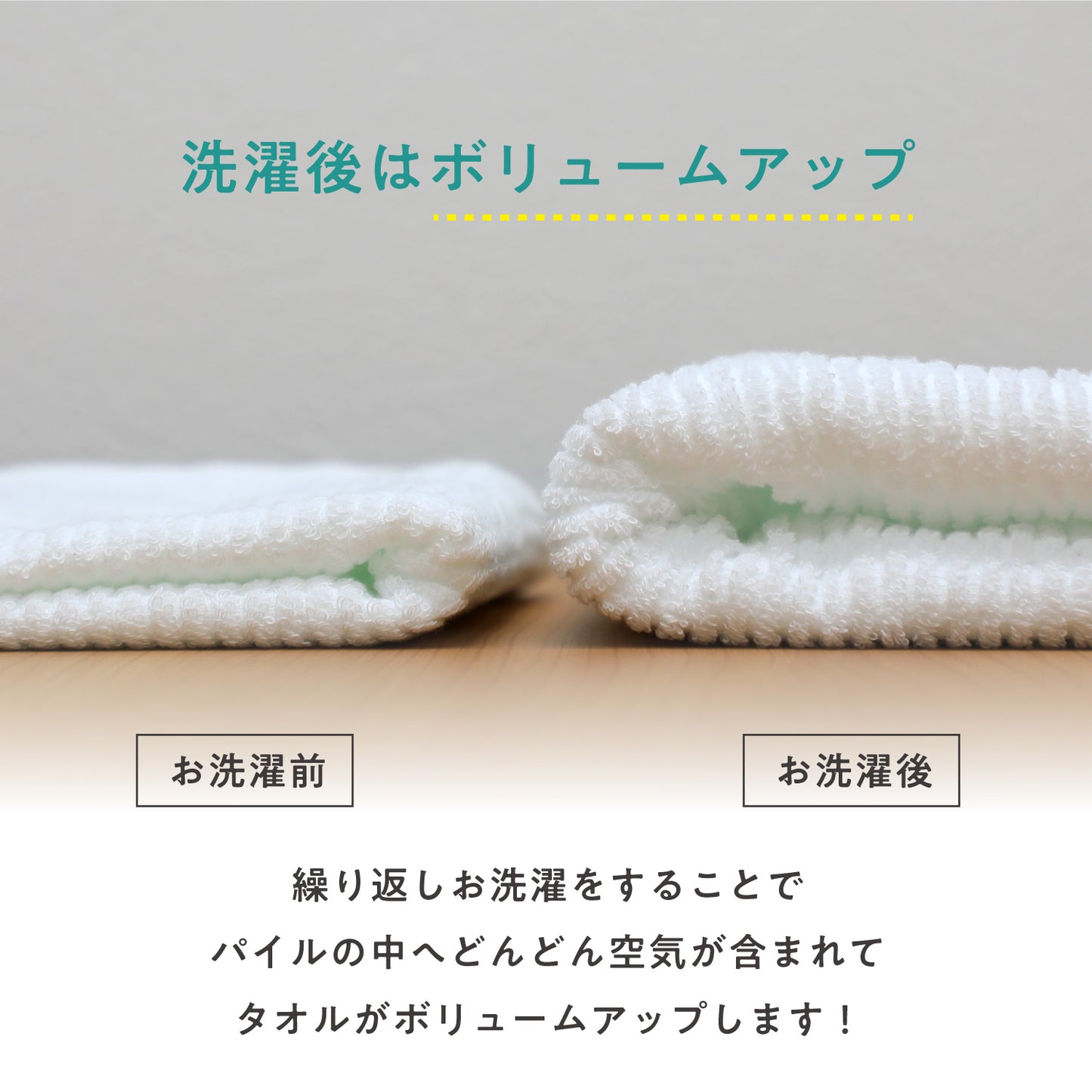 Quick-drying compact bath towels, set of 3