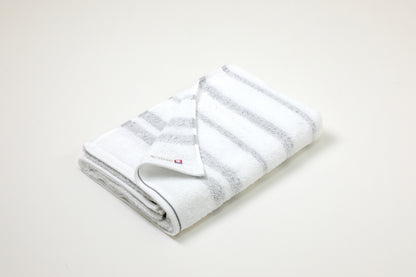 Border towel 驚きの柔らかさ バスタオル