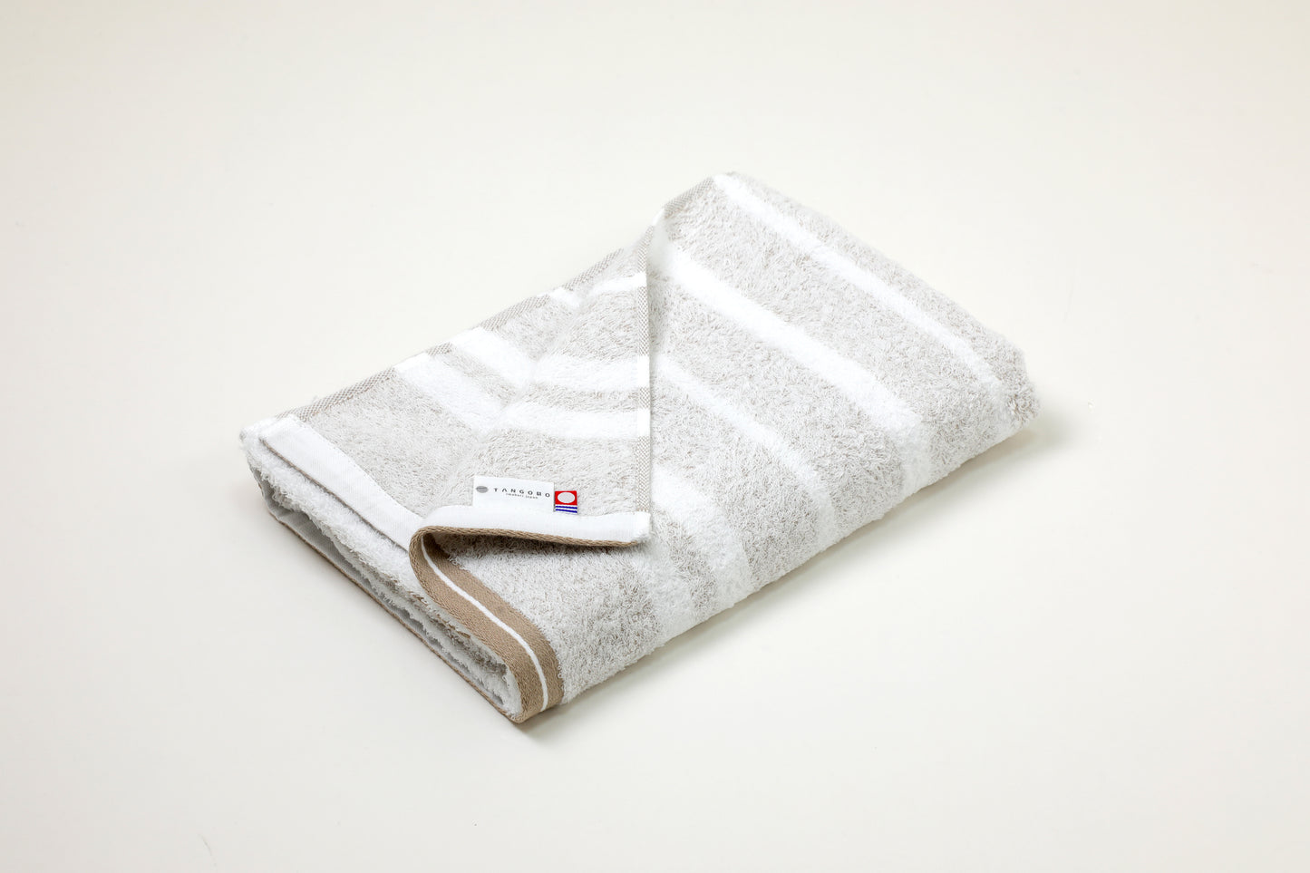 Border towel 驚きの柔らかさ バスタオル