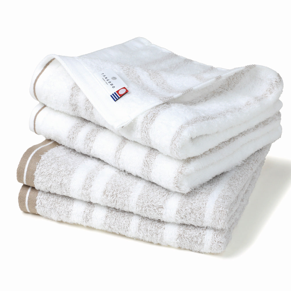 Quick-drying compact bath towels, set of 3