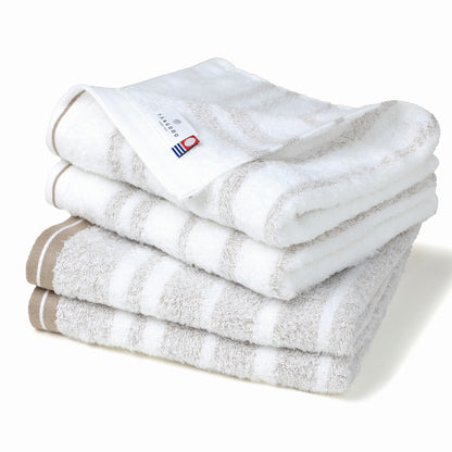 Quick-drying compact bath towels, set of 3