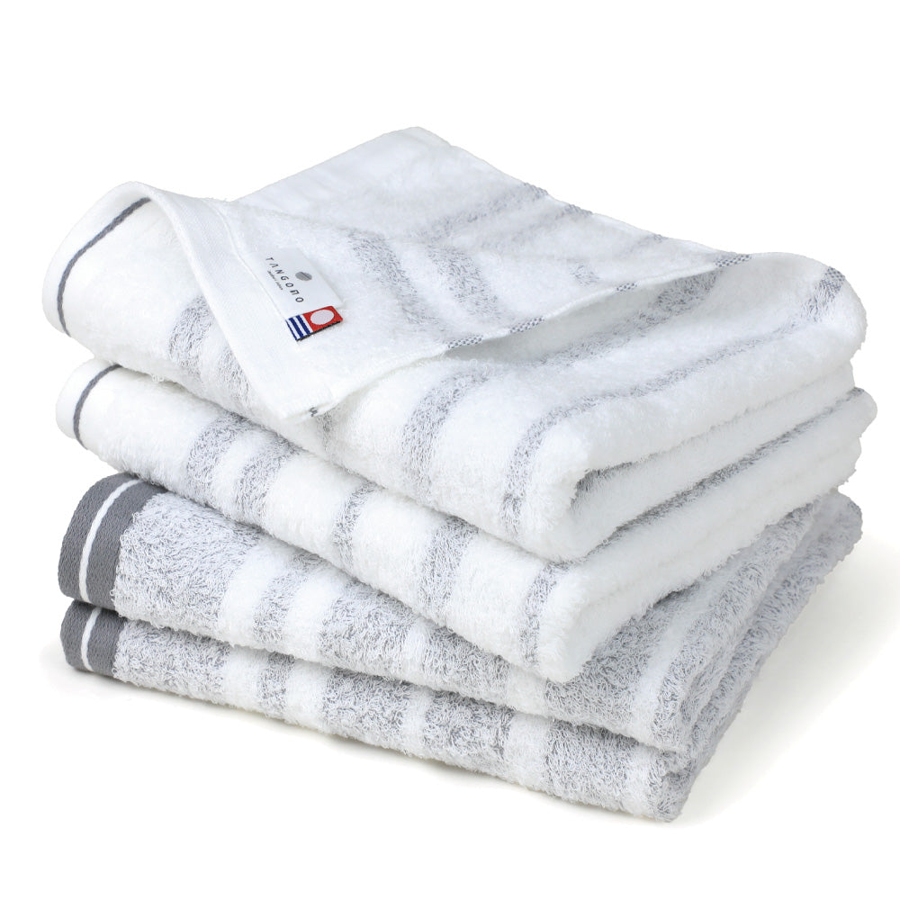 Quick-drying compact bath towels, set of 3